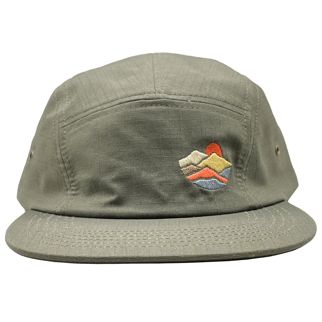 camp cap 5-Panel Camp Hat Olive