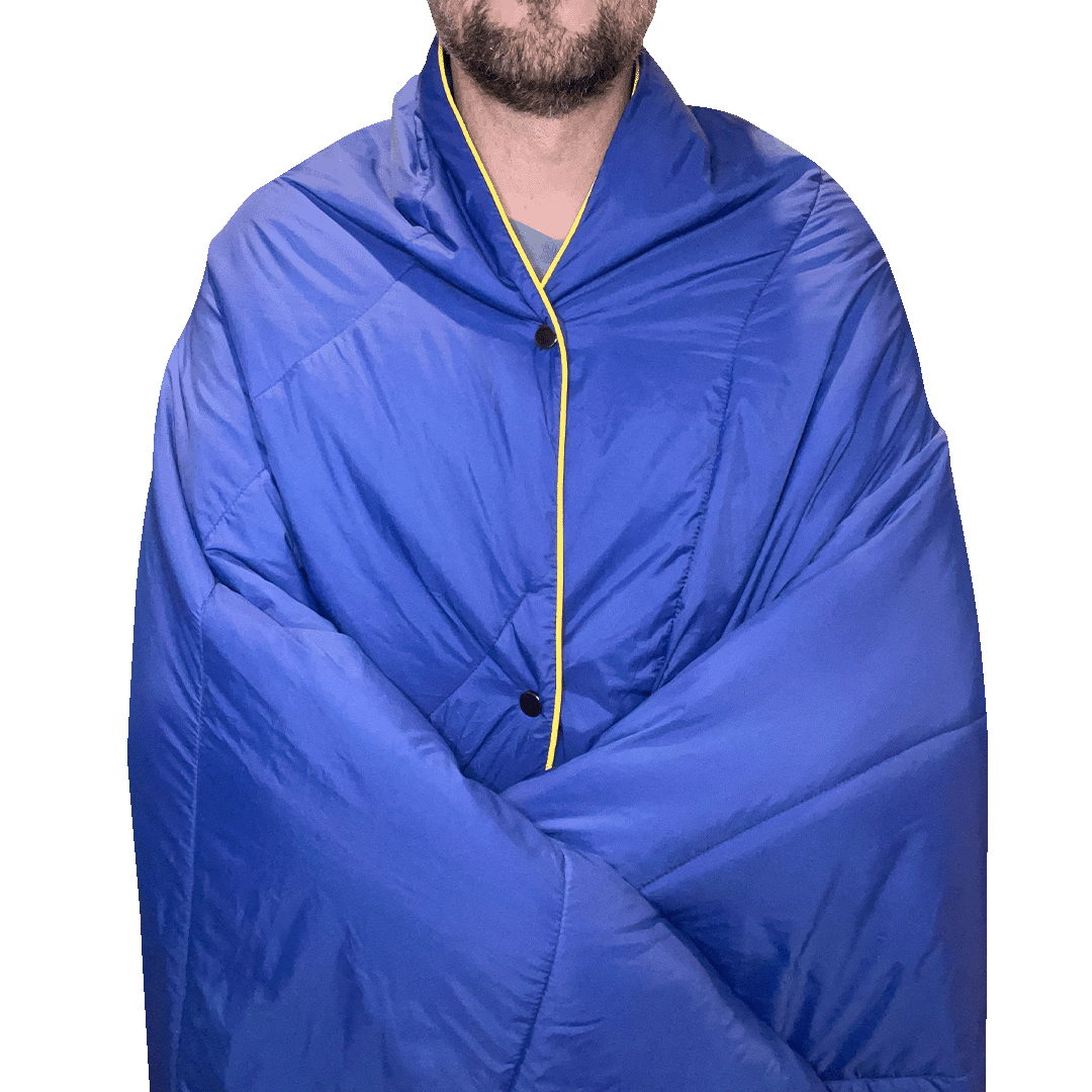 Camp Blanket - add warmth or flop on top, perfect in winter